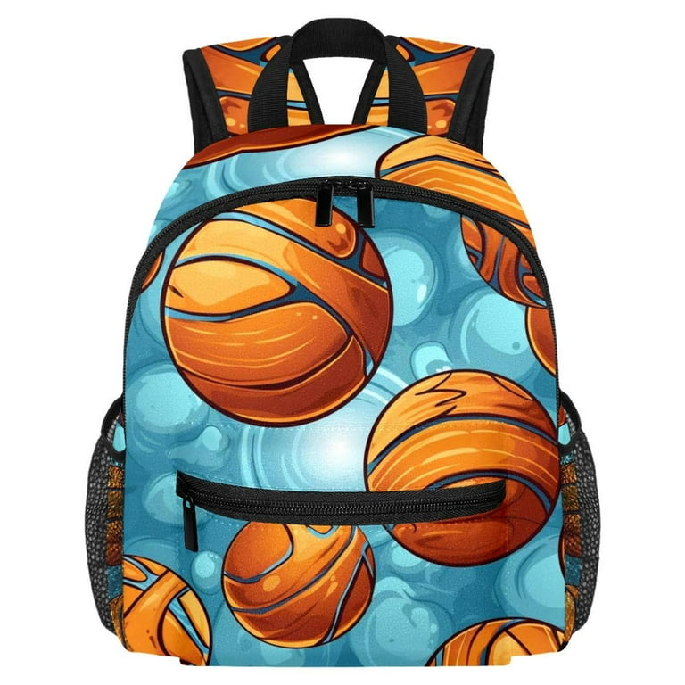 Basketball School Backpack Beautiful Bookbag Travel Rucksack 12 Inch Laptop Bag Walmart
