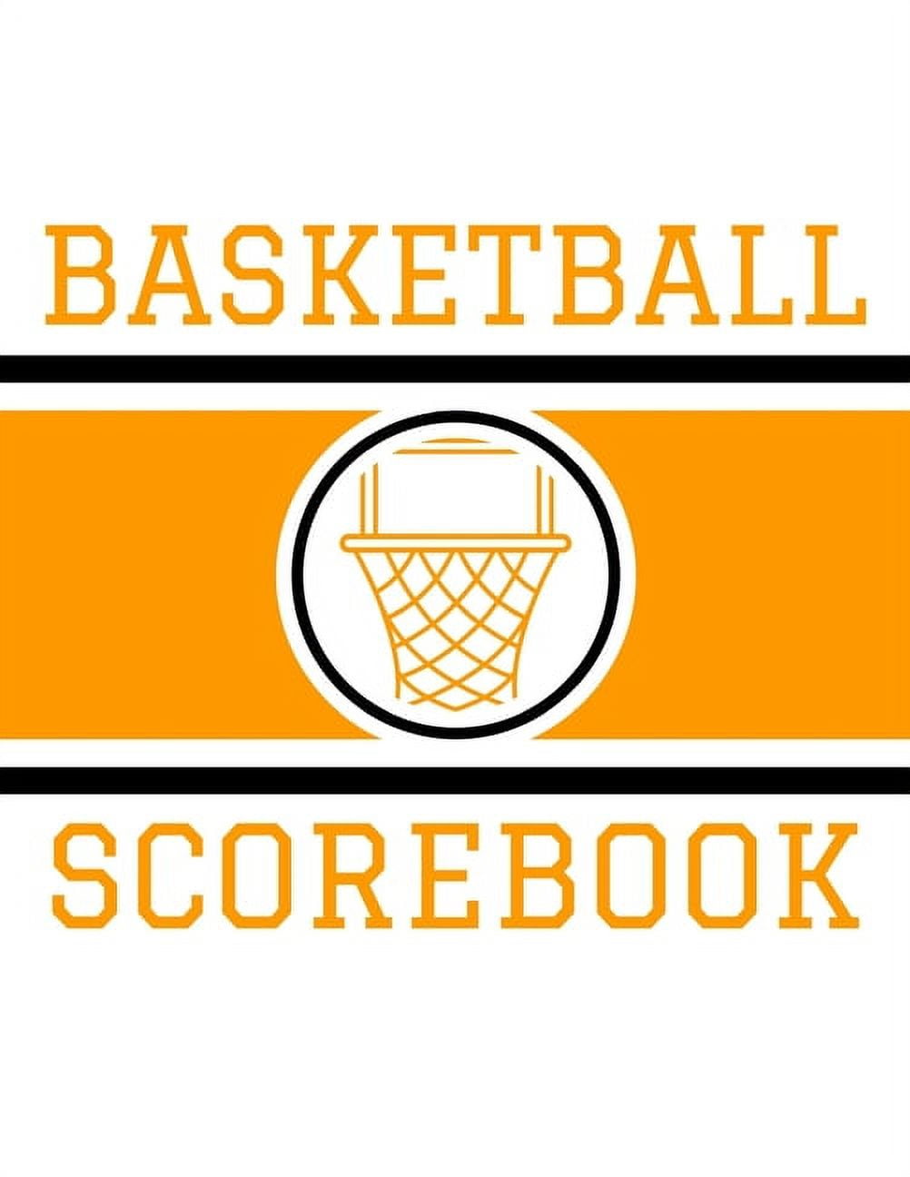 Basketball Scorebook Basic 50 Game Basketball Scorebook (Paperback