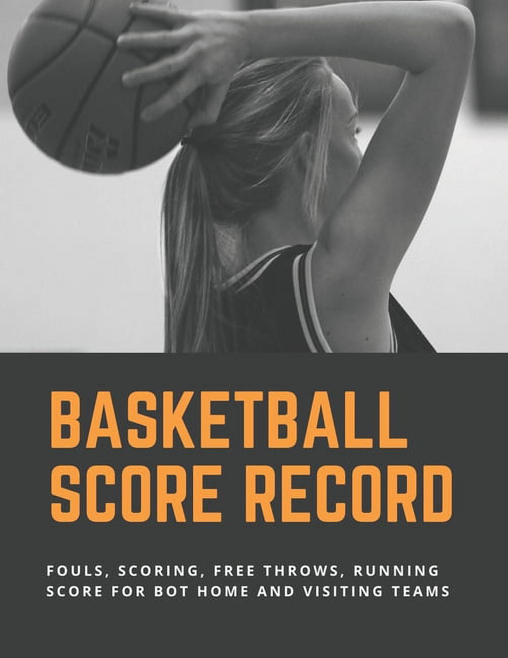 Basketball Scorebook Basketball Score Keeper Book For Youth