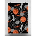 thumbnail image 1 of Basketball Seamless Pattern Poster -Image by Shutterstock, 1 of 2