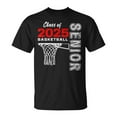 thumbnail image 1 of Basketball Senior Matching Class of 2025 T-Shirt, Senior Basketball Team Tee, Graduation Sports Shirt, High School Senior Year Basketball Apparel, 1 of 3