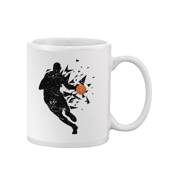 Basketball Shadow Mug - SPIdeals Designs,