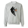 thumbnail image 1 of Basketball Shadow Sweatshirt Men -SPIdeals Designs, Male x-Large, 1 of 4