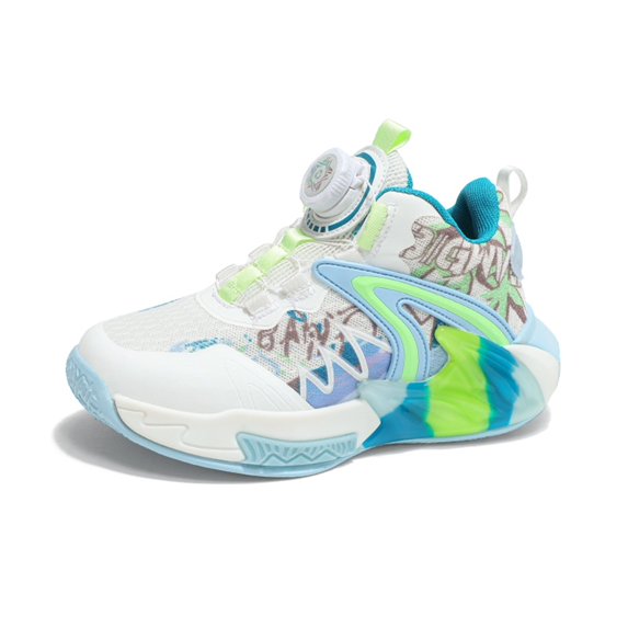 Basketball Shoes, High-Top Sneakers for Boy Comfort Trainers (Little Kid/Big Kid)