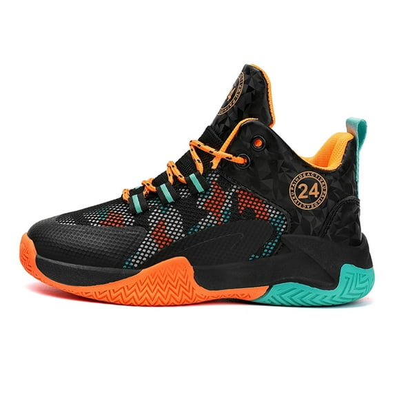 Basketball Shoes Kids Boys Girls Sneakers Outdoor Running Shoes Boys Comfortable High Top Basketball Shoes (Little Kids/Big Kids)