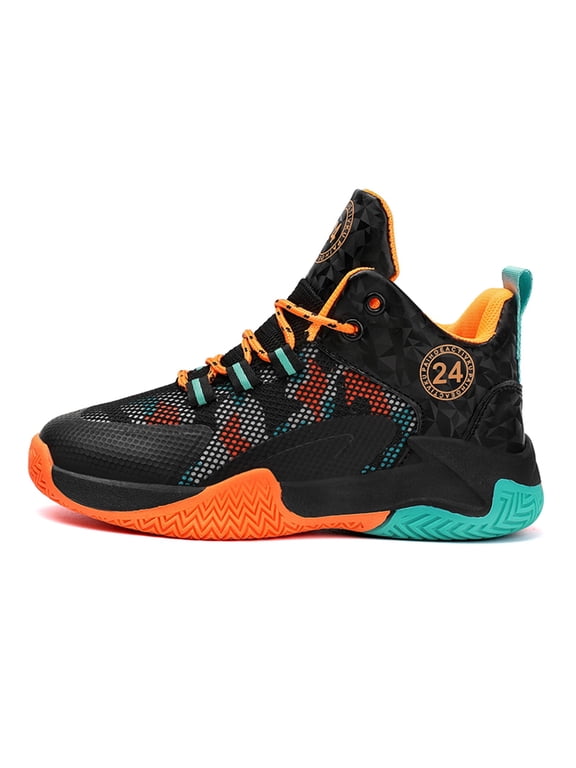 Basketball Shoes Kids Boys Girls Sneakers Outdoor Running Shoes Boys Comfortable High Top Basketball Shoes (Little Kids/Big Kids)