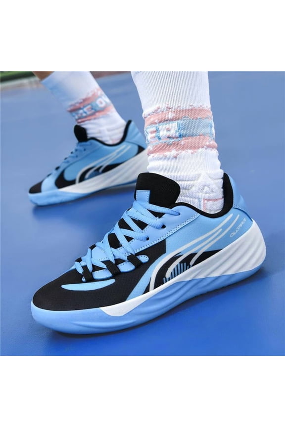 Basketball Shoes, Lightweight Non-Slip Outdoor Sneakers, High-Top Shock-Absorbing Wear-Resistant, Men's Sports Footwear, 2026 New Arrival Fashion Training Shoes
