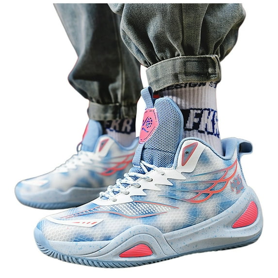 Basketball Shoes for Women Men High Top Volleyball Running Sneakers Comfortable Non Slip Sport Footwear