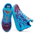 thumbnail image 1 of Basketball Shoes for Womens Colorful Volleyball Fashion High Top Breathable Lightweight Grip Indoor Outdoor Sport Sneakers, 1 of 6