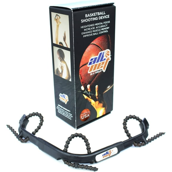 Basketball Shooting Aid Hoops Training Shooting Device, Help Improve your skills & shot with finger Trainer no gloves Shoot PRO Level, Fix Bad Habits with Proper Grip & Form Muscle
