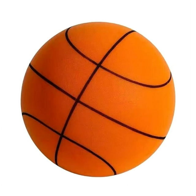 Silent Basketball Dribbling Indoor, Colorful, Quiet, Soft Grip, Kids Training Foam Ball