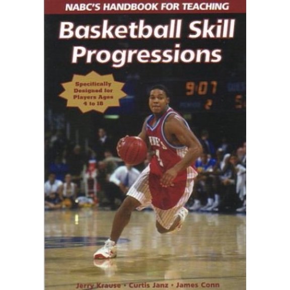Pre-Owned Basketball Skill Progressions Paperback Jerry Krause, Curtis Jazn, James H. Conn, Curtis Janz
