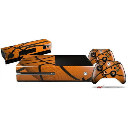 Basketball - Skin Bundle Decal Style Skin fits XBOX One Console Original, Kinect and 2 Controllers (XBOX SYSTEM NOT INCLUDED)