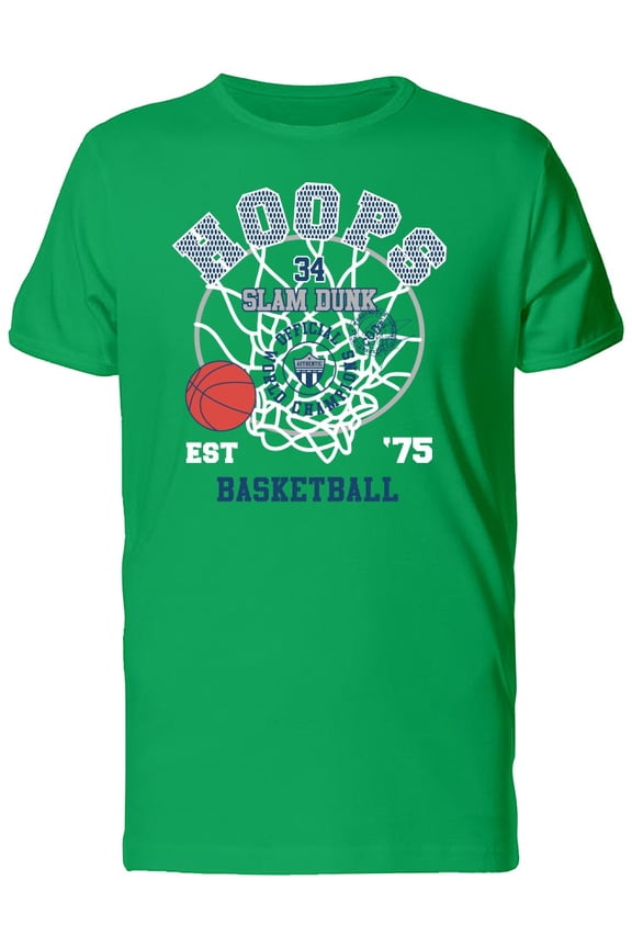Basketball Slam Dunk Tee Men's -Image by Shutterstock