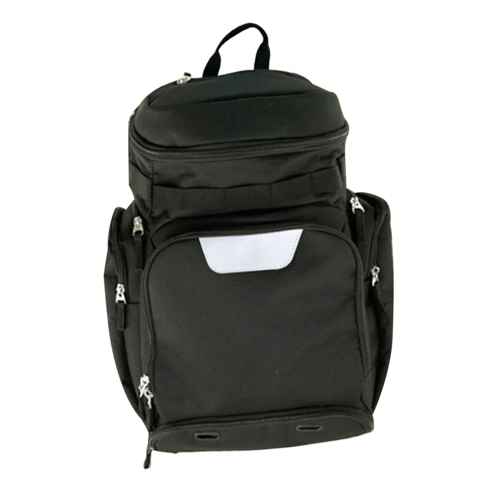 Basketball Soccer Bag Travel Bag with Shoe and Ball Compartment Sport Bag for Purpose Baseball Bag Large Capacity Black