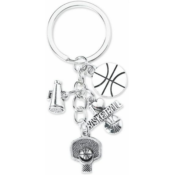 Basketball Soccer Football Sports Keychain Gifts for Boys Girls Women Men Sports Lover Gift Accessories Decorations Keepsake
