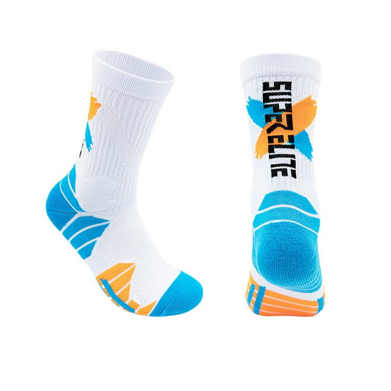 Basketball Socks Cushioned Athletic Sports Crew Socks for Men Women
