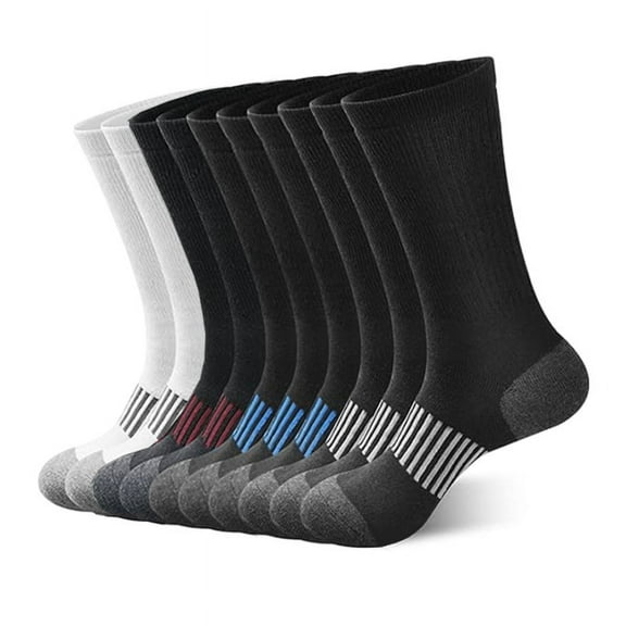 Basketball Socks Men's Outdoor Sports Boat Socks Cushion Thick Sports Long Compression Socks