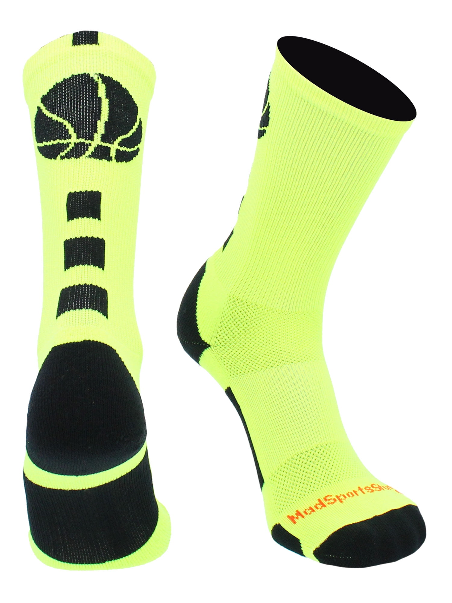 yellow nike basketball socks