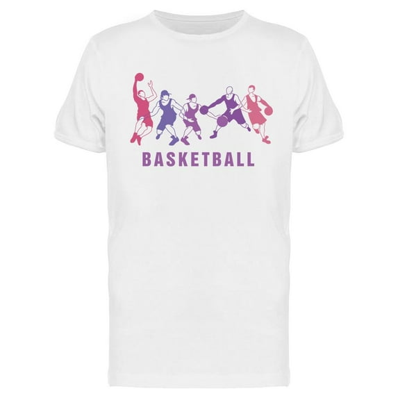 Basketball Sport Hobby T-Shirt Men -Image by Shutterstock, Male 3X-Large