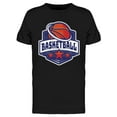 thumbnail image 1 of Basketball Sport Modern Style T-Shirt Men -Image by Shutterstock, Male x-Large, 1 of 2