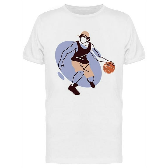 Basketball Sport Player T-Shirt Men -Image by Shutterstock, Male Medium