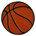 thumbnail image 1 of Basketball Sports Ball Enamel Lapel Pin, 1 of 3