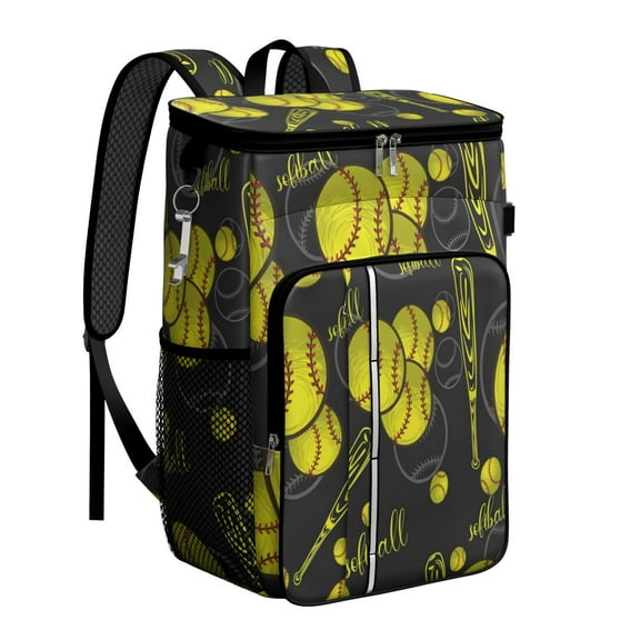 Basketball Sports Cooler Backpack, Insulated Leakproof Design for Game Days and Sports Enthusiasts