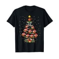 thumbnail image 1 of Basketball Sports Lover Xmas Gift Basketball Christmas Tree T-Shirt, 1 of 5