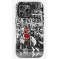 thumbnail image 1 of Basketball Sports Retro Athlete Style Phone Case for iPhone 16 15 14 13 12 11 Pro Max, 1 of 2