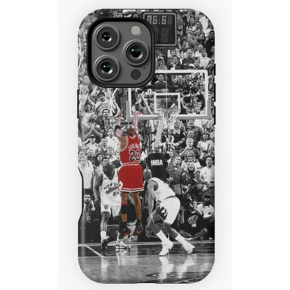 Basketball Sports Retro Athlete Style Phone Case for iPhone 16 15 14 13 12 11 Pro Max