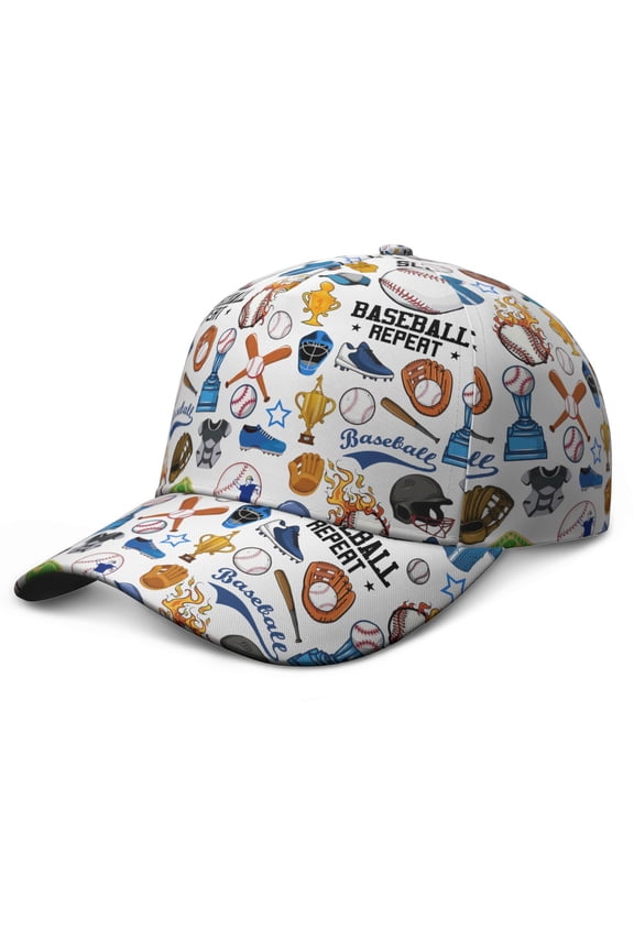 Basketball Sports Team Player Training Adjustable Baseball Cap – Stylish Dad Hat for Boys, Teens, Kids, Athlete