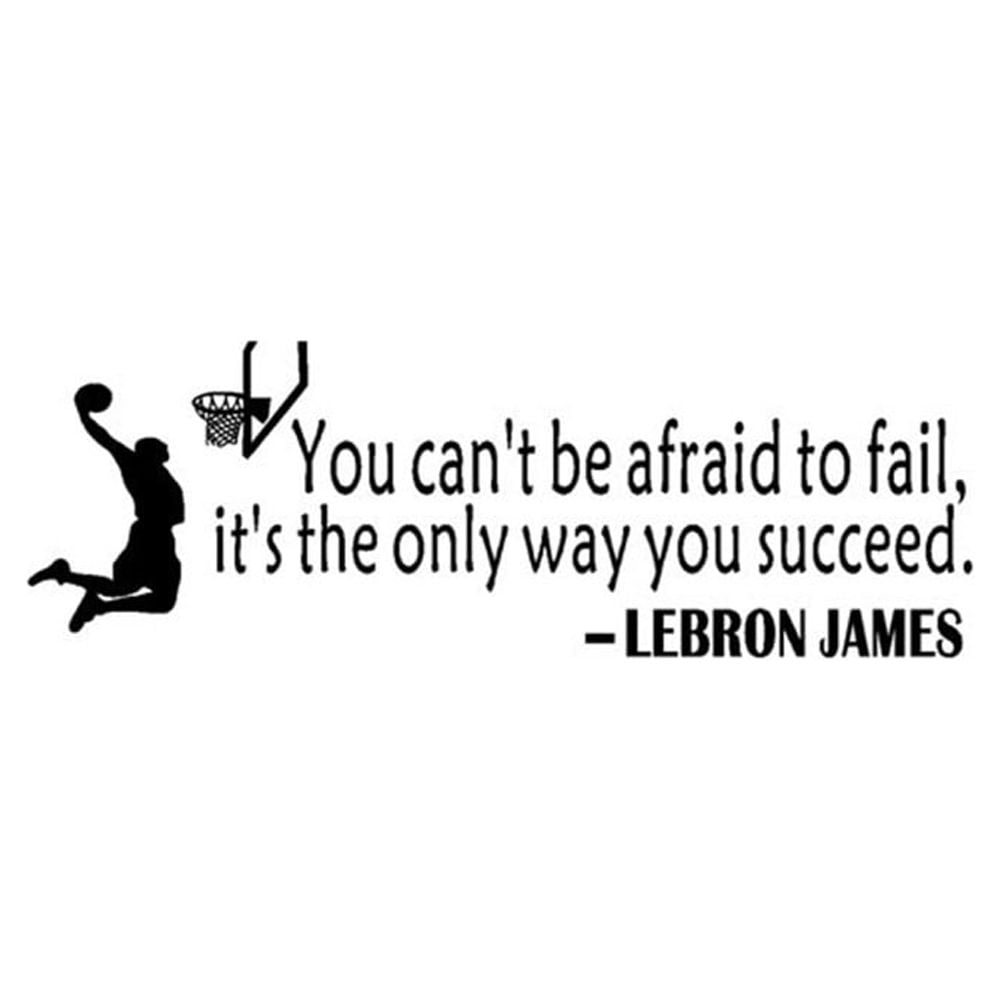 Basketball Sports Vinyl Decal Art Wall Sticker DIY Home Room Decor