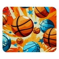 thumbnail image 1 of Basketball Square Gaming Mouse Pad, 8.3x9.8 Inch Non-Slip Rubber Bottom Printed Mousepad for Office and Gaming, 1 of 6