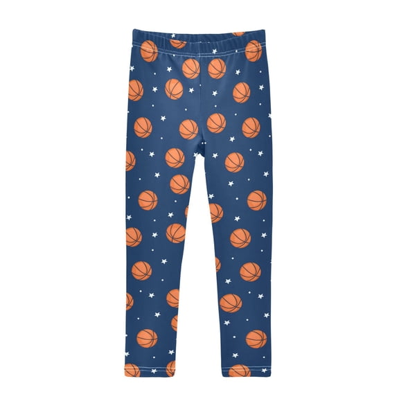 Basketball Star Printed Leggings Yoga Pants for in 4t to 10t