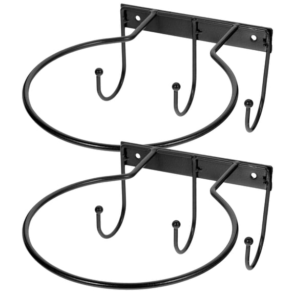 Basketball Storage Rack Sports Balls Stand Display Shelf Holder Bracket Iron 2 Pcs