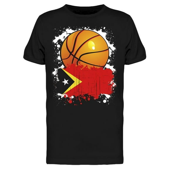 Basketball Team Of Timor Leste T-Shirt Men -Image by Shutterstock Men T-Shirt, Male Medium