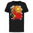 thumbnail image 1 of Basketball Team Of Timor Leste Tee Men's -Image by Shutterstock Men's T-shirt, 1 of 2