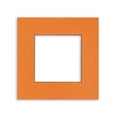 thumbnail image 1 of Basketball Texture Acid Free 7x7 Square Picture Frame Mat with White Core Bevel Cut for 5x5, 1 of 3