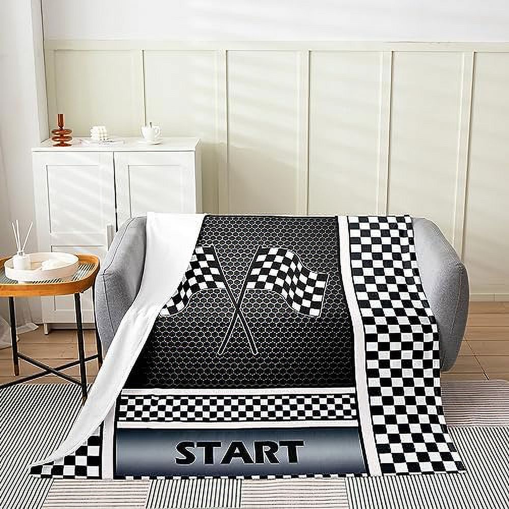 Basketball Throw Blanket Baby 30x40 Sport Players Silhouette Decor