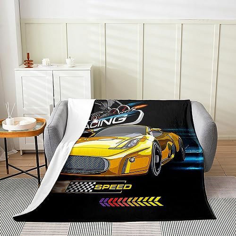 Basketball Throw Blanket Baby 30x40 Sport Players Silhouette Decor