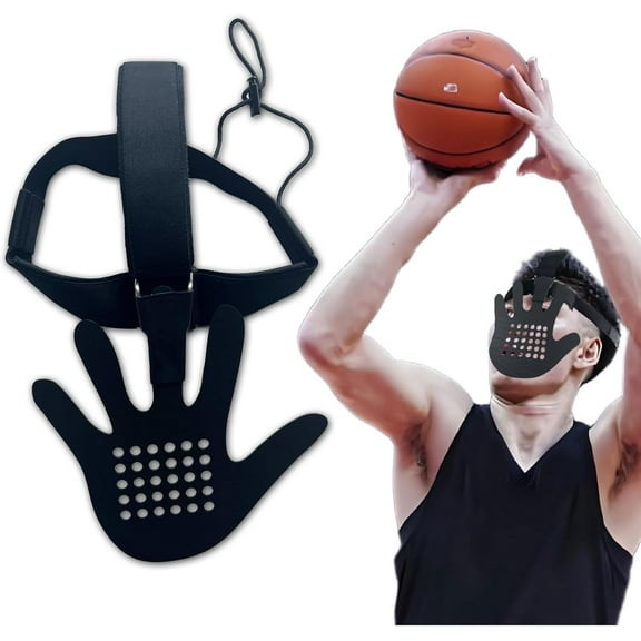 Basketball Top Scorer Jump Shot Training Gear|3D Eye Cover Shooting Dribbling Training Mask|Head Covering Basketball Defensive Mask|Become an Elite Shooter Essential Training Equipment
