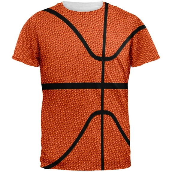 Basketball Two-Sided All Over T-Shirt - Large