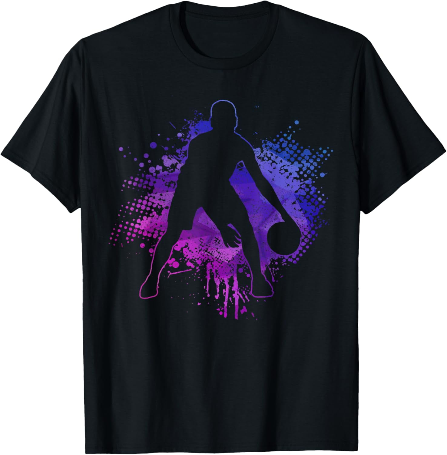 Basketball Vintage Bball Player Trainer Sport Baller T-Shirt - Walmart.com