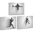 thumbnail image 1 of Basketball Wall Decor - Canvas Art Prints, d Posters, Sports Room Decor for Men, Kids, Teenagers - Set for Bedroom, Man Cave, Boys Room, 1 of 7