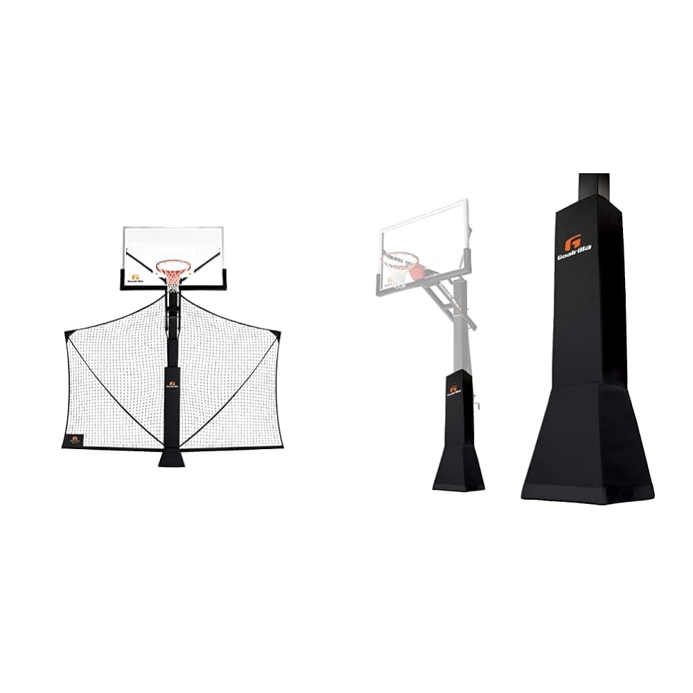 Basketball Yard Guard Easy Fold Defensive Net System Quickly Installs On Any Basketball Hoop