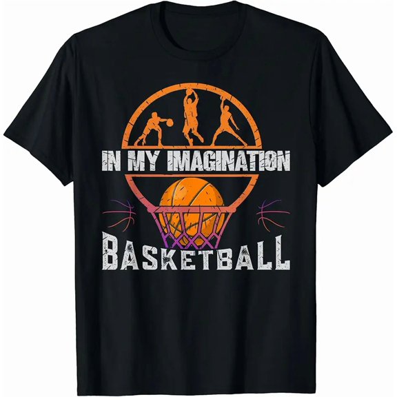 Basketball fans, In my imagination, Basketball Game T-Shirt