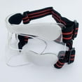 thumbnail image 1 of Basketball for Men Women, Sports Nose Guard Adjustable Face Covering Face Guard for Broken Nose, Nose Guard for Football Soccer Full Face Red Rope, 1 of 8