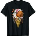 thumbnail image 1 of Basketball ice cream basketball T-Shirt, 1 of 4