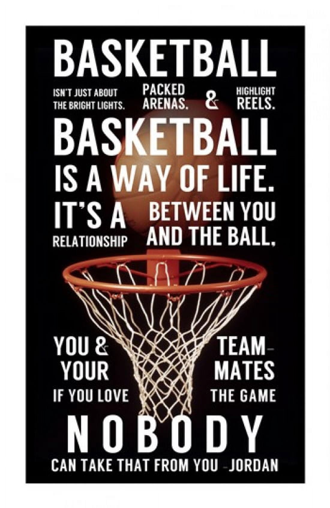Basketball is a Way of Life Canvas Art - (18 x 24)